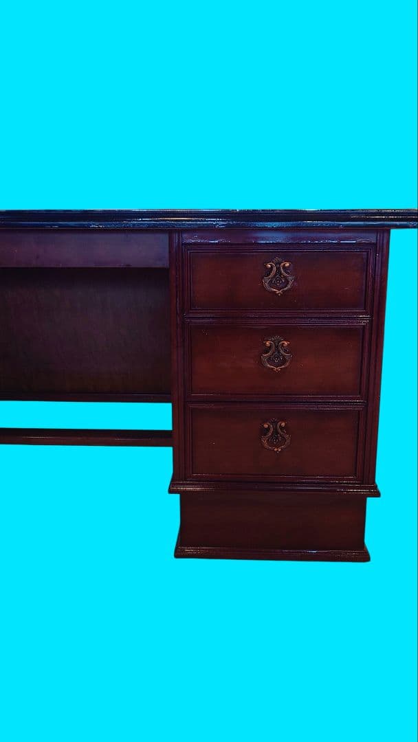 ヴィンテージデスク、レトロデスク、アンティークデスク、書斎机、オフィスデスク、木