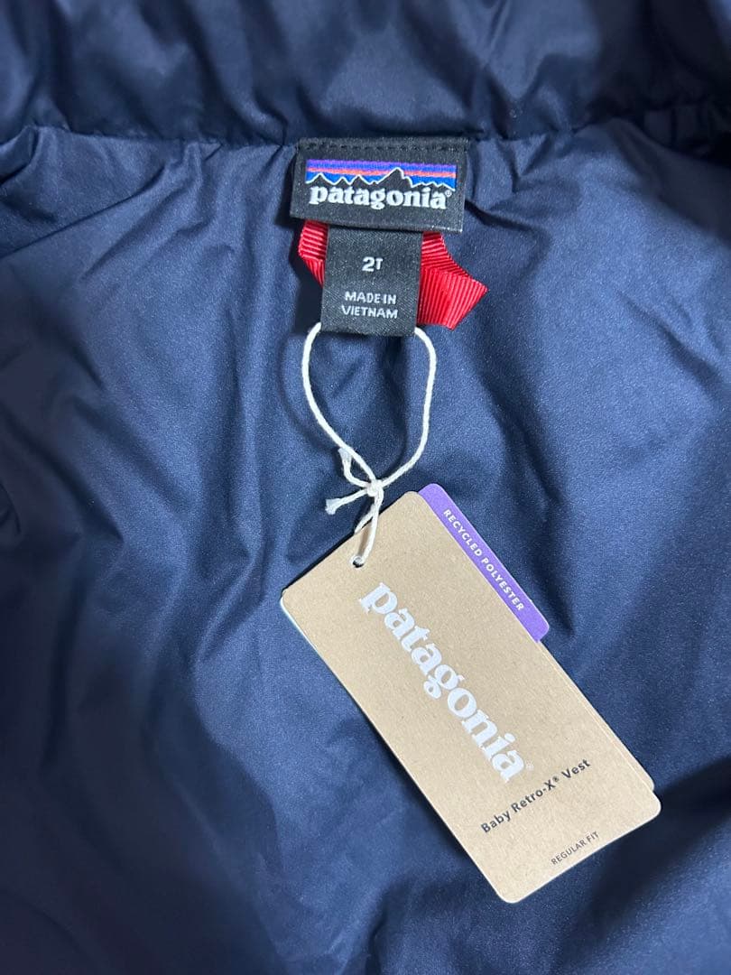 新品未使用　90㎝　patagonia フリース ベスト ベビー・キッズ