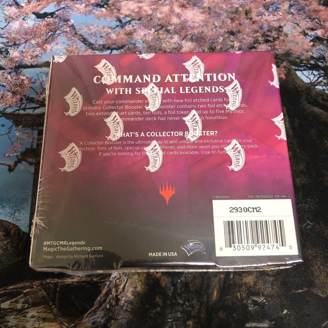 MTG 統率者レジェンズ コレクターブースター box 英語 未開封
