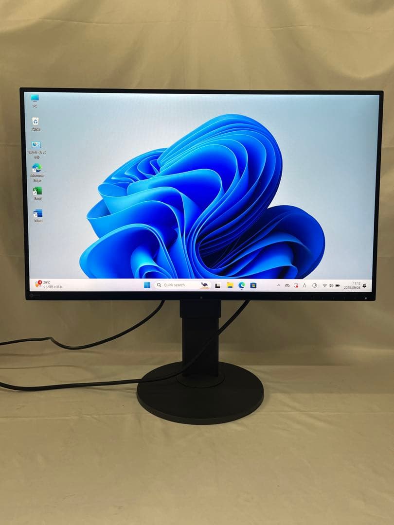 EIZO EV2750 27インチモニター　内蔵スピーカー2K