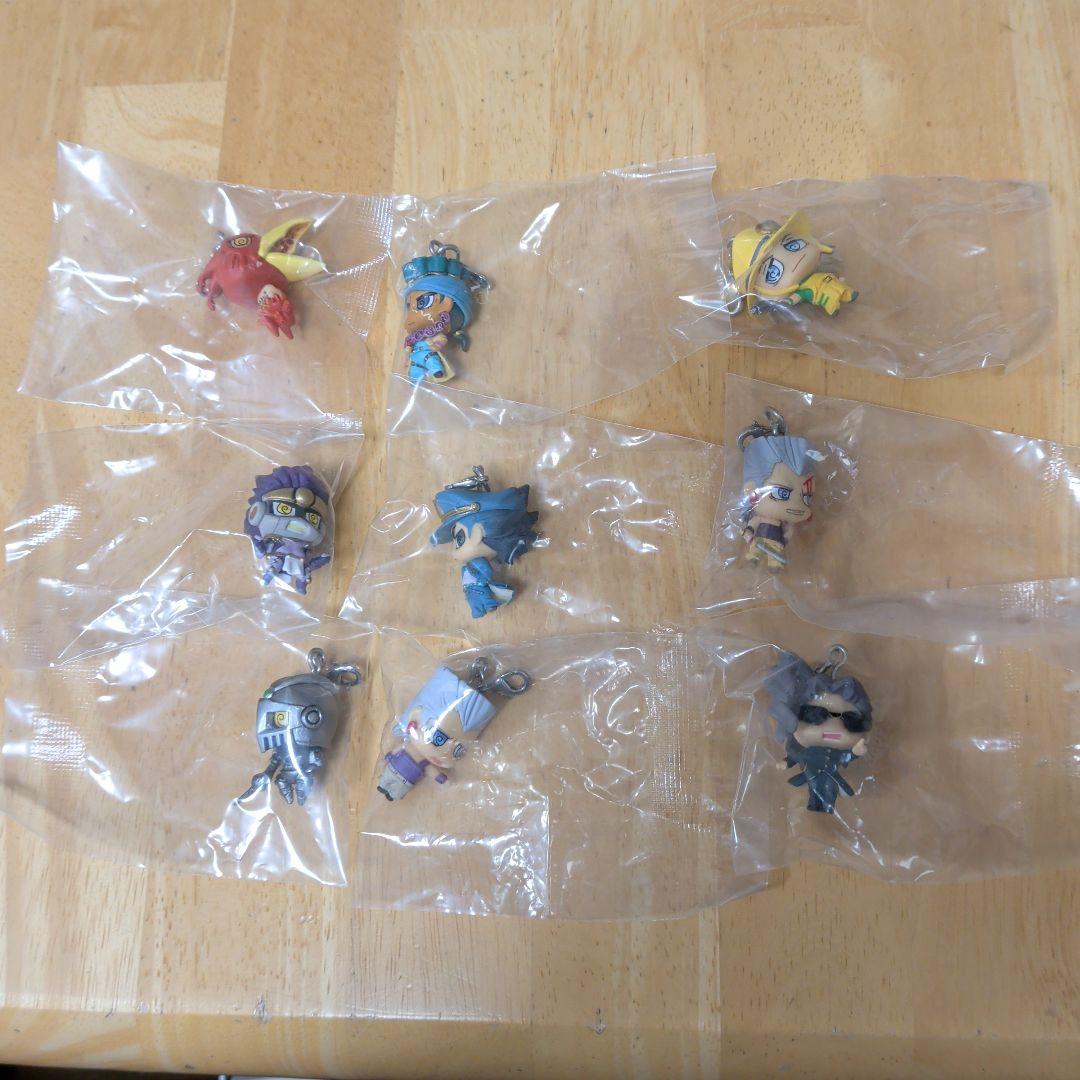 ジョジョ　キューティーフィギュアマスコット　全９種セット