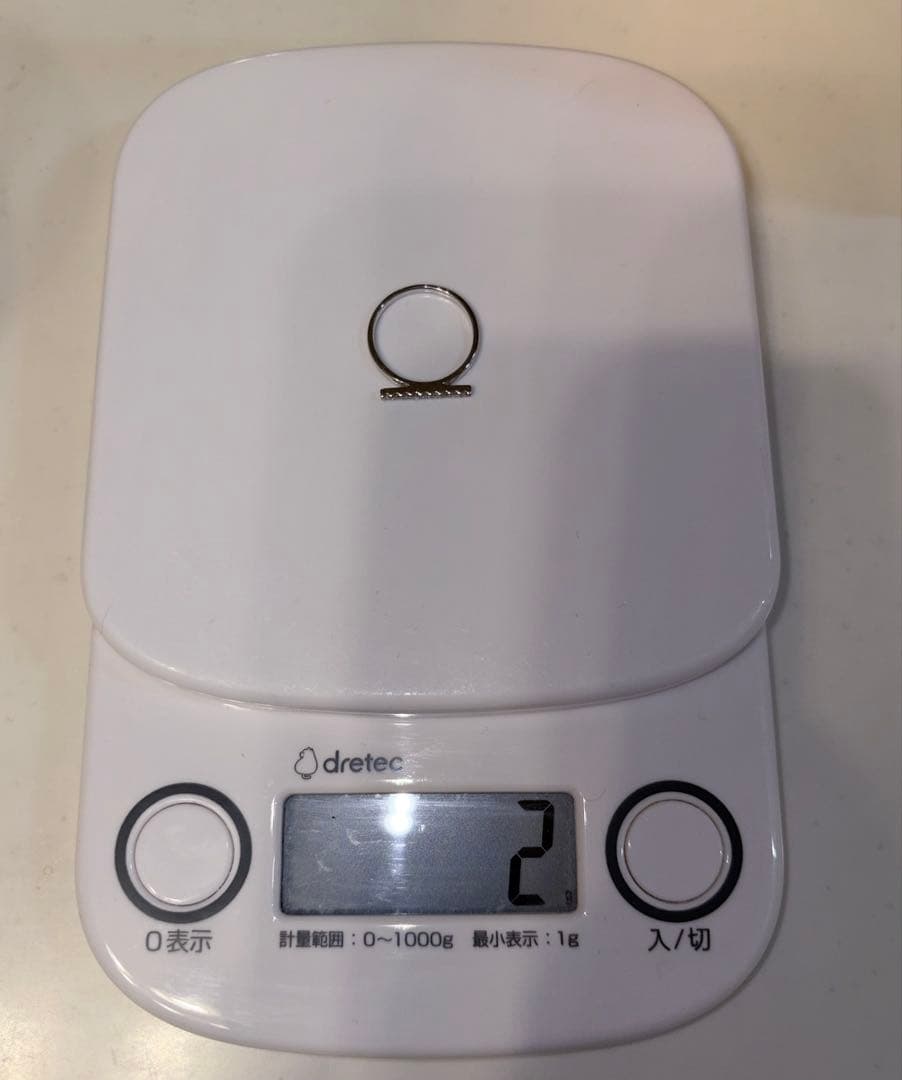 つ*る様 K18ダイヤモンドリング WG