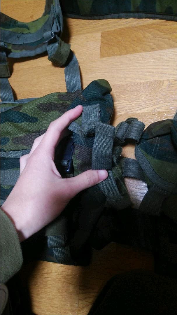 ロシア軍6sh112ベスト(フローラ迷彩)