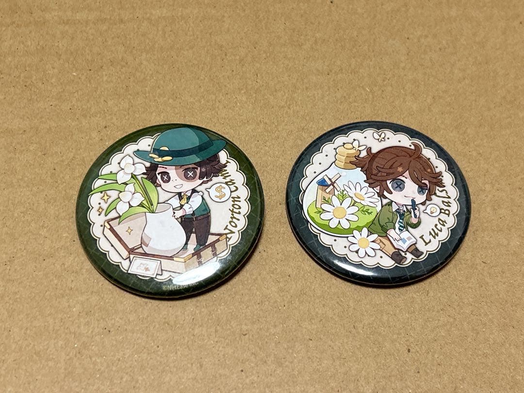 第五人格 E-DINER 池袋限定グッズ 缶バッジ 探鉱者 「囚人」