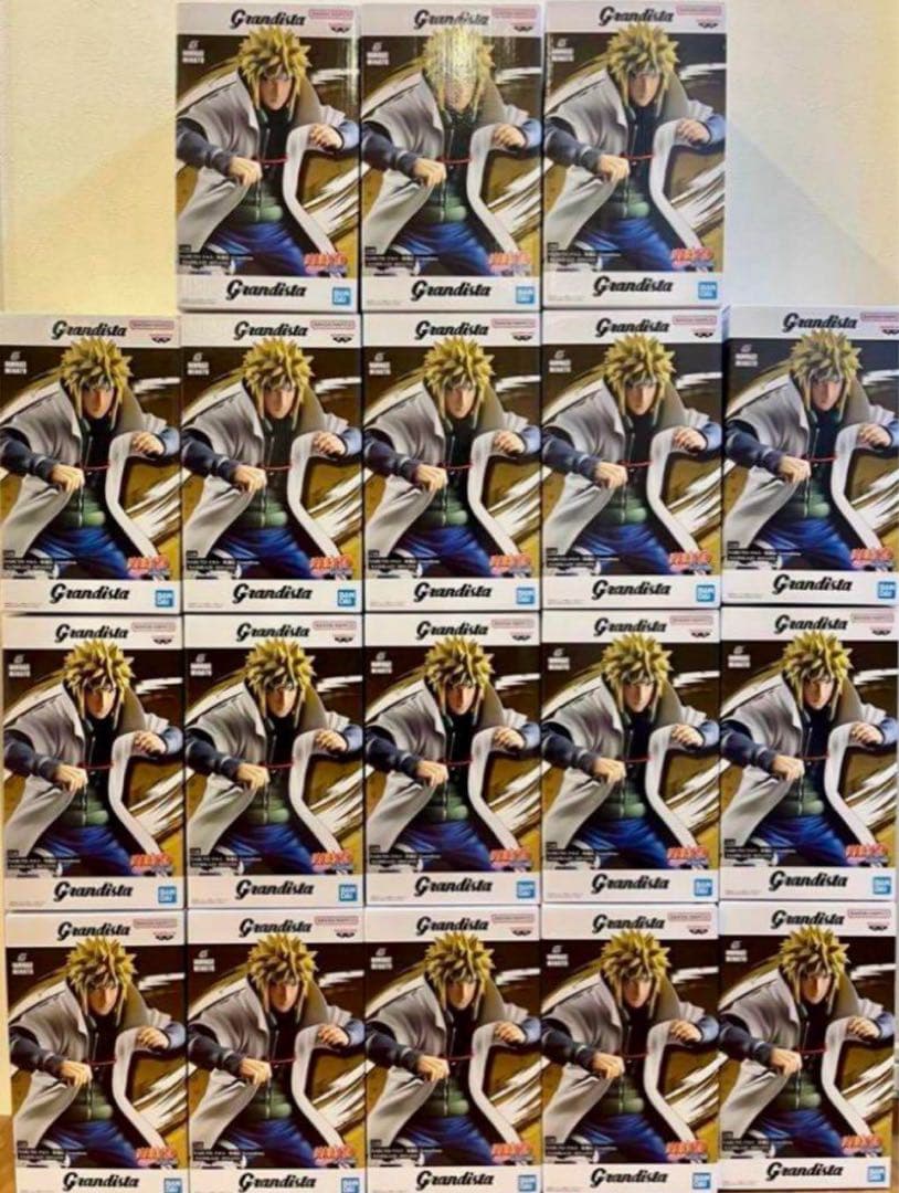 NARUTOナルト 波風ミナト grandista 18個 フィギュア