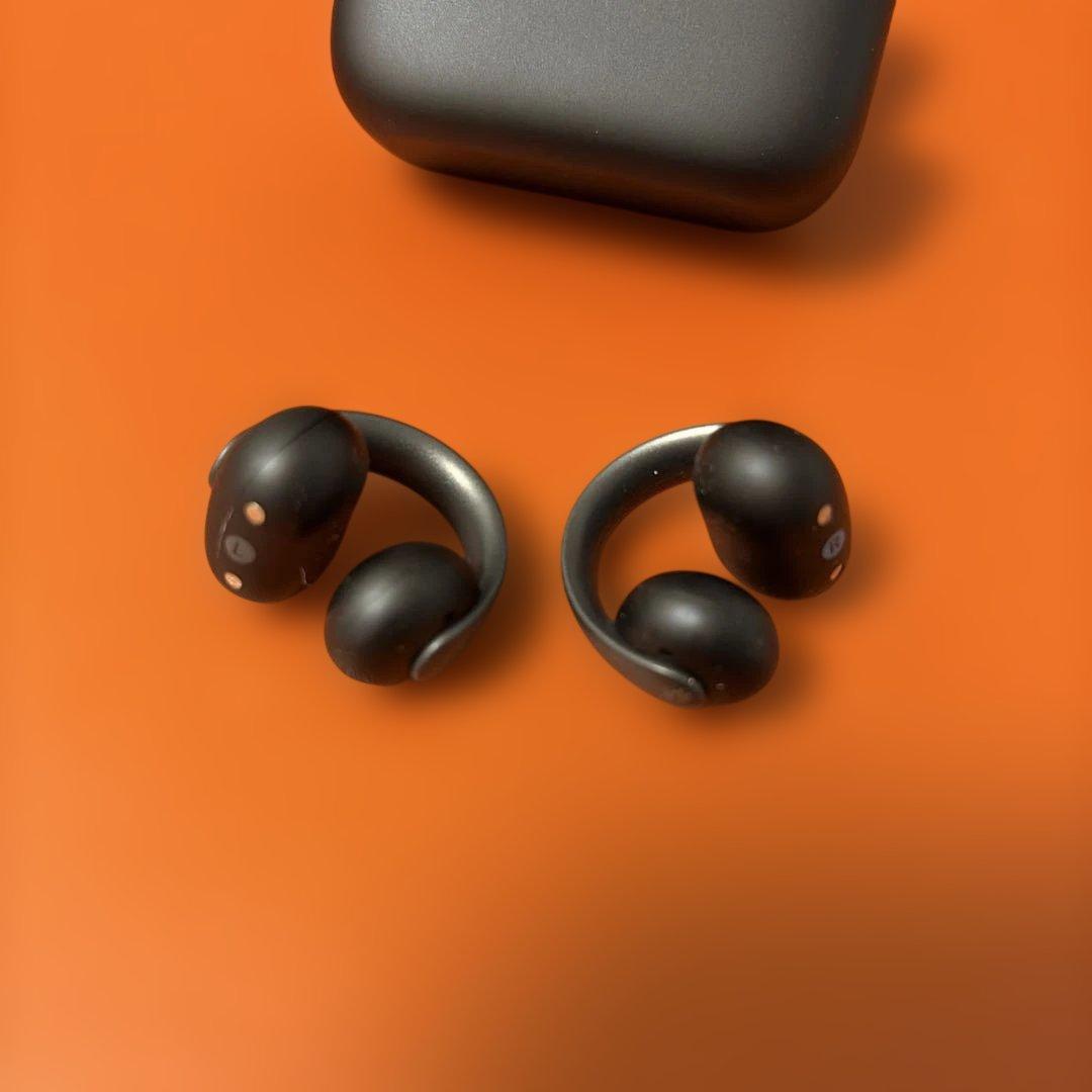 soundcore AeroClip ワイヤレスイヤホン ブラック