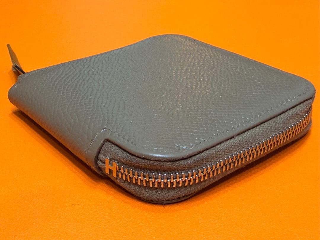 エルメス アザップコンパクト レザー 財布 正規品 ケース