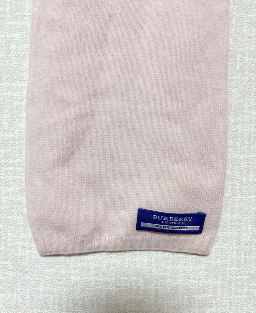 ❤️新品未使用❤️BURBERRY BLUE LABEL ロングマフラー ピンク
