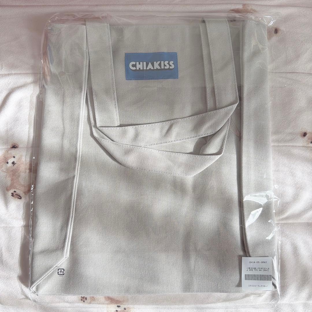 小林千晃 CHIAKISS およ トートバッグ GRAY