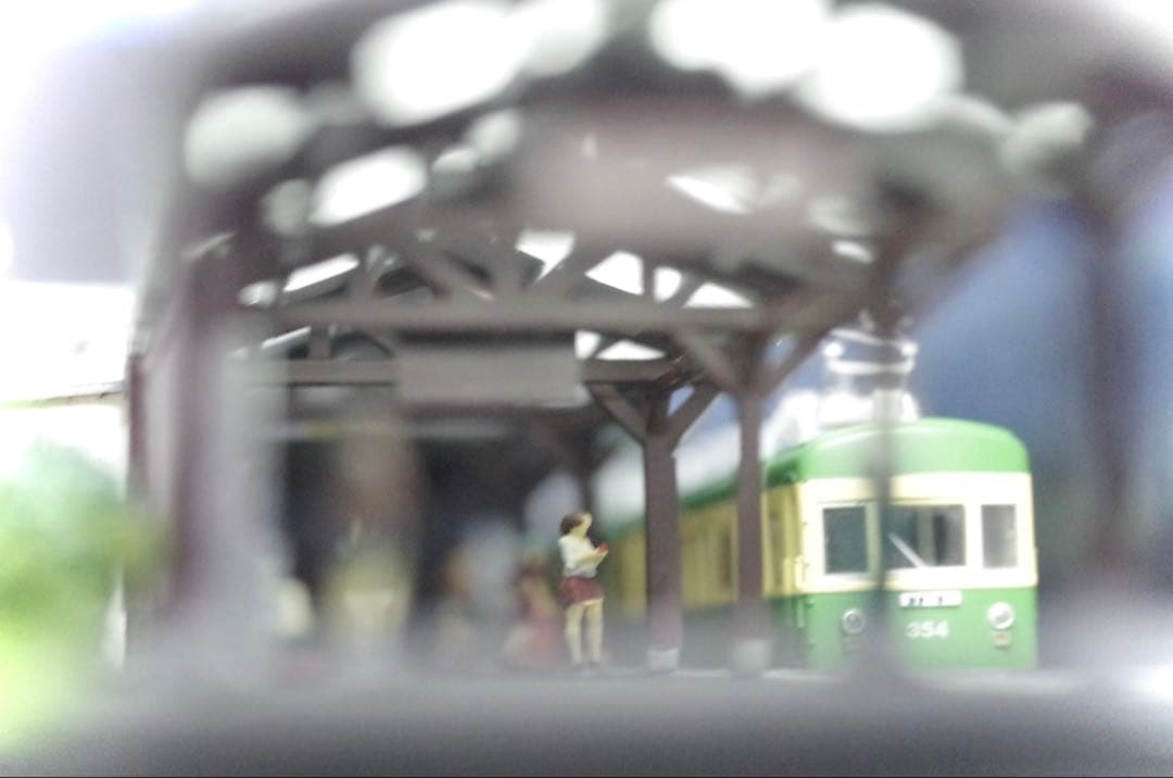 umizou　江ノ電 ジオラマ展示台