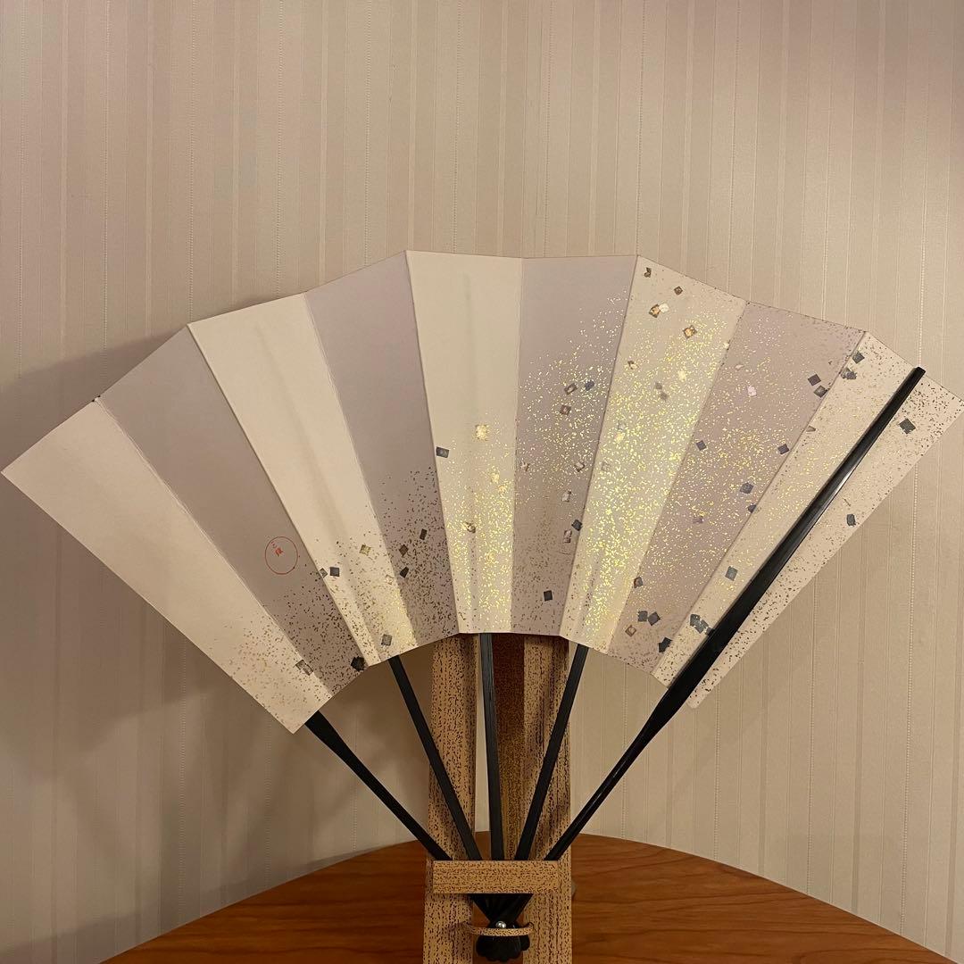 ✨文化勲章受章✨三越 寿扇 朝暉翔鶴 (大山忠作 筆)