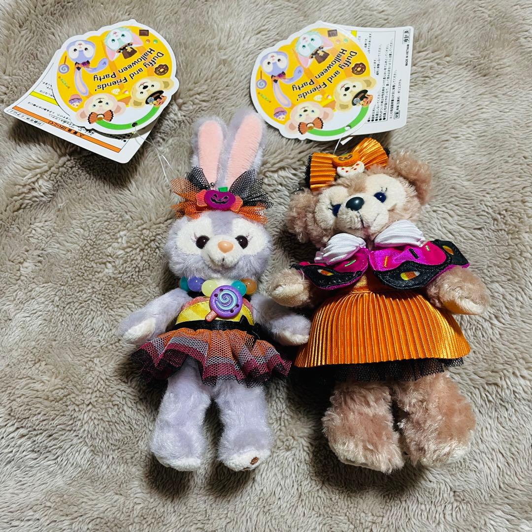 新品未使用タグ付【Disney】ぬいぐるみバッチシェリーメイステラルーハロウィン