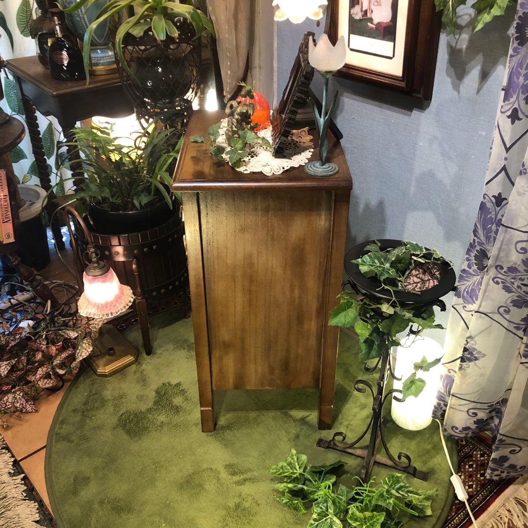 シャビーシック　フレンチ　カントリー　軽量コンパクト　アクセントチェスト