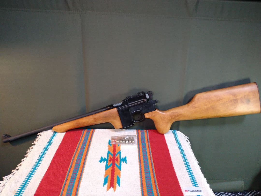 激レア美品！ハドソン製　モーゼルカービン　木製ストック　モデルガン！