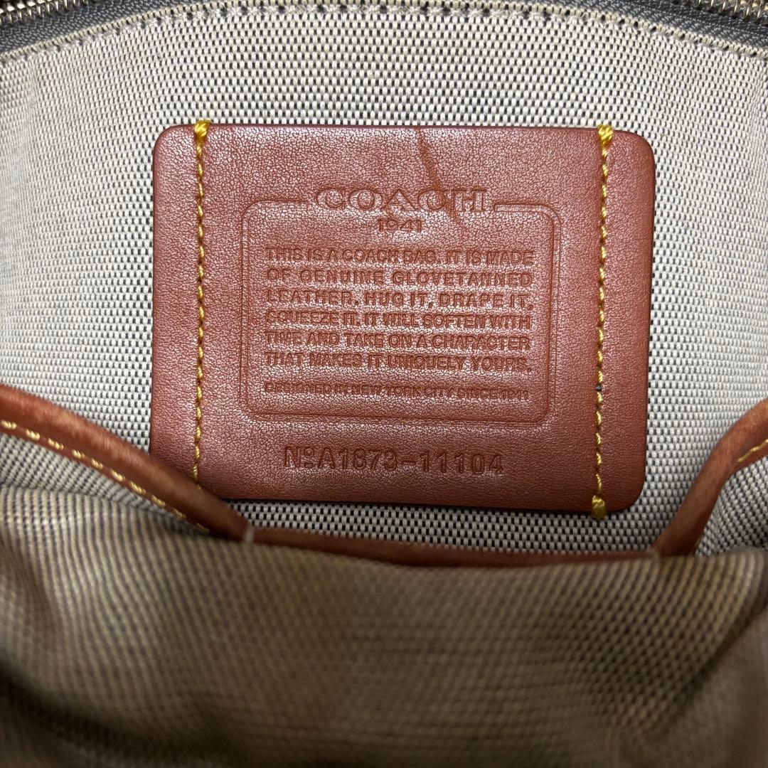 COACHコーチ11104 ローグ 2WAY ビジネスバッグ ショルダー レザー