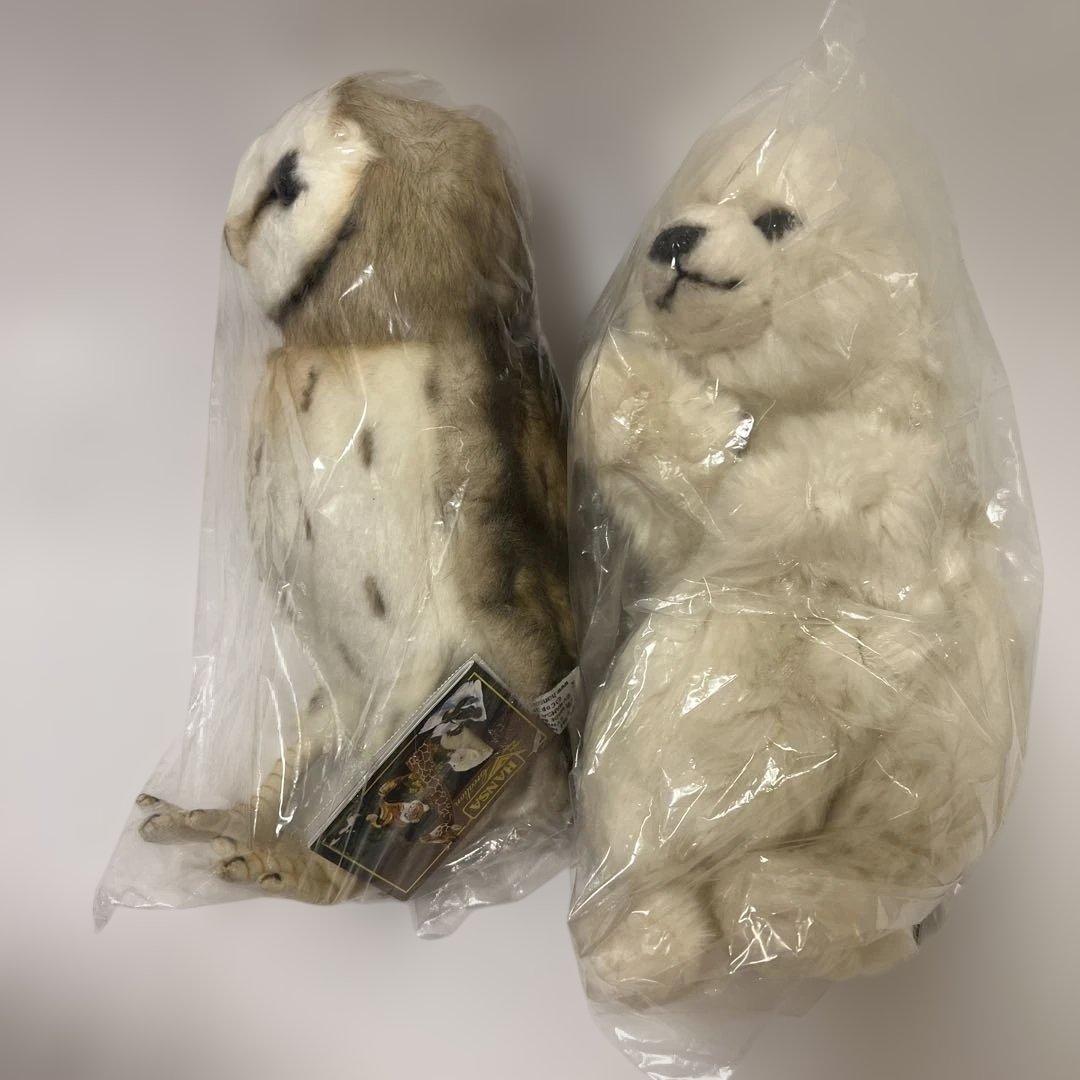 【新品未開封】HANSA どうぶつぬいぐるみ　8体