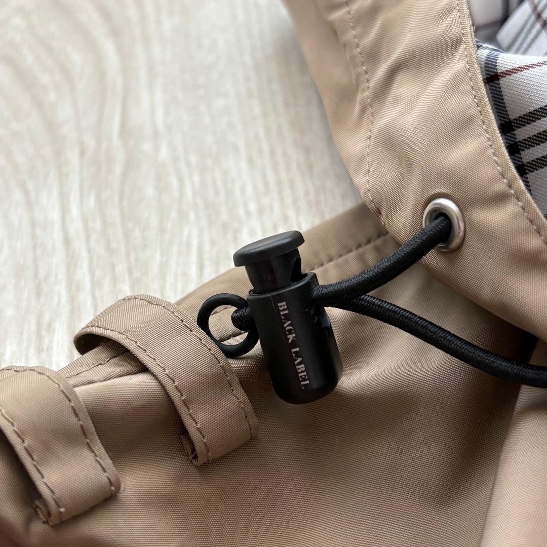 【美品】バーバリーブラックレーベル ブルゾン M ベージュ ノバチェック 春服