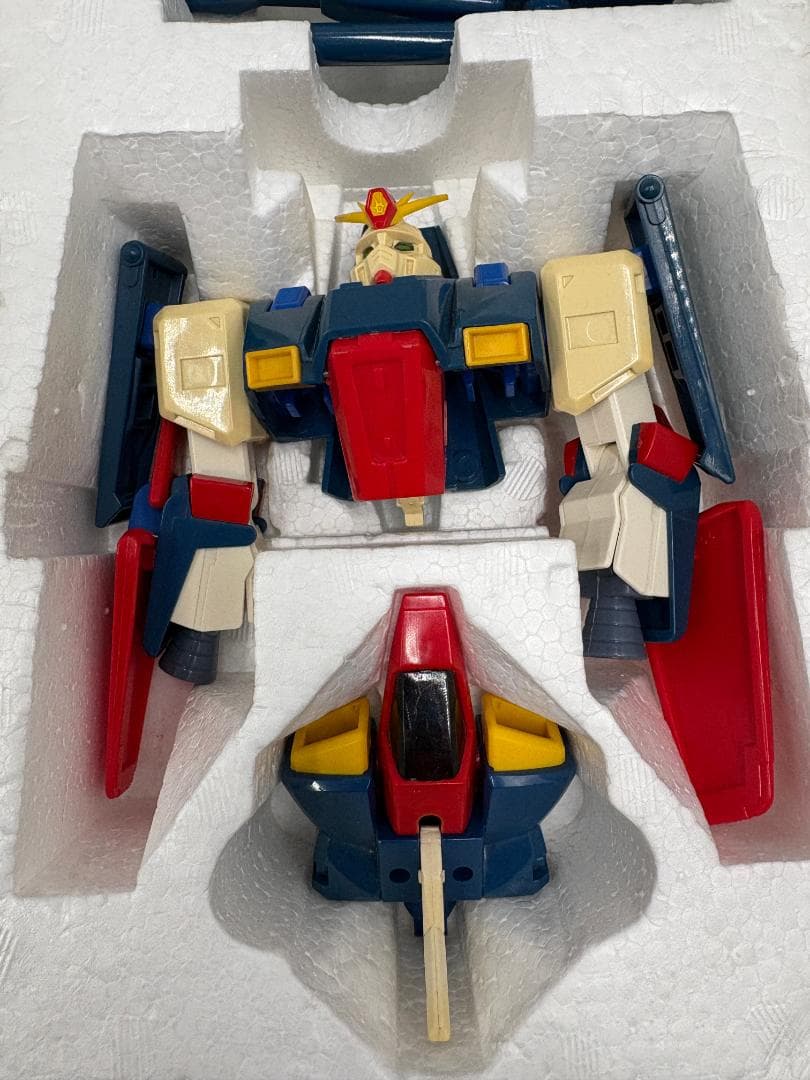 バンダイ デラックス ガンダムZZ MSZ-010 当時物 合体変形 フィギュア