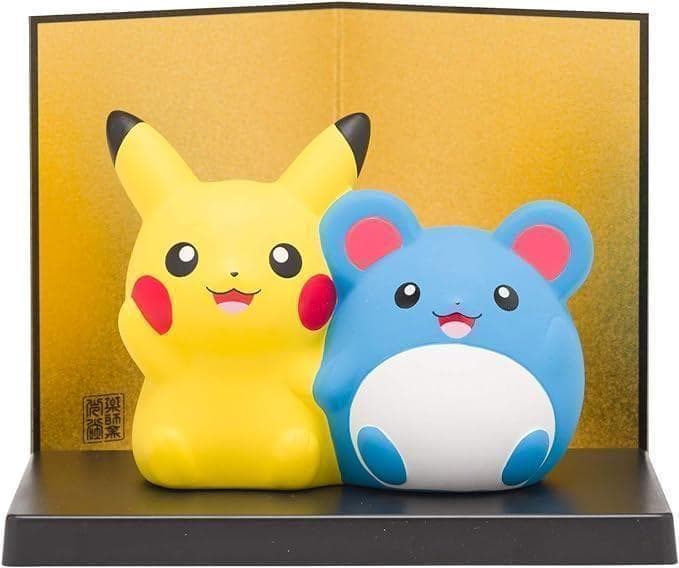 ポケモンセンターオリジナル 陶飾り ピカチュウとマリル ポケモンセンター