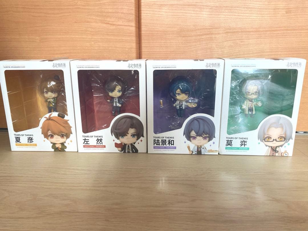 未定事件簿　フィギュアセット