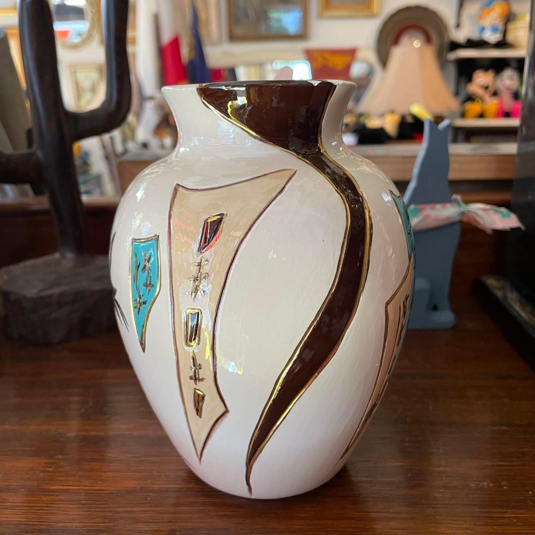 希少！70s〜アリゾナ州ヴィンテージ　インディアン壷ポタリーネイティブアメリカン