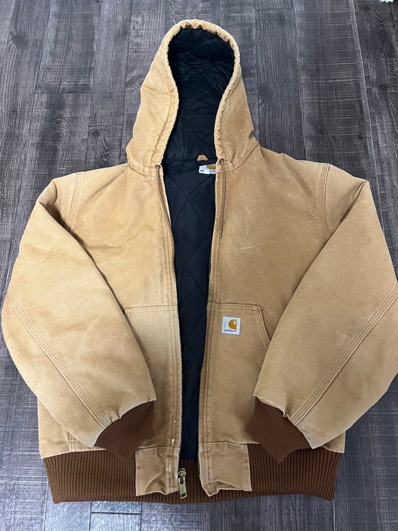 Carhartt フード付きジャケット S ベージュ