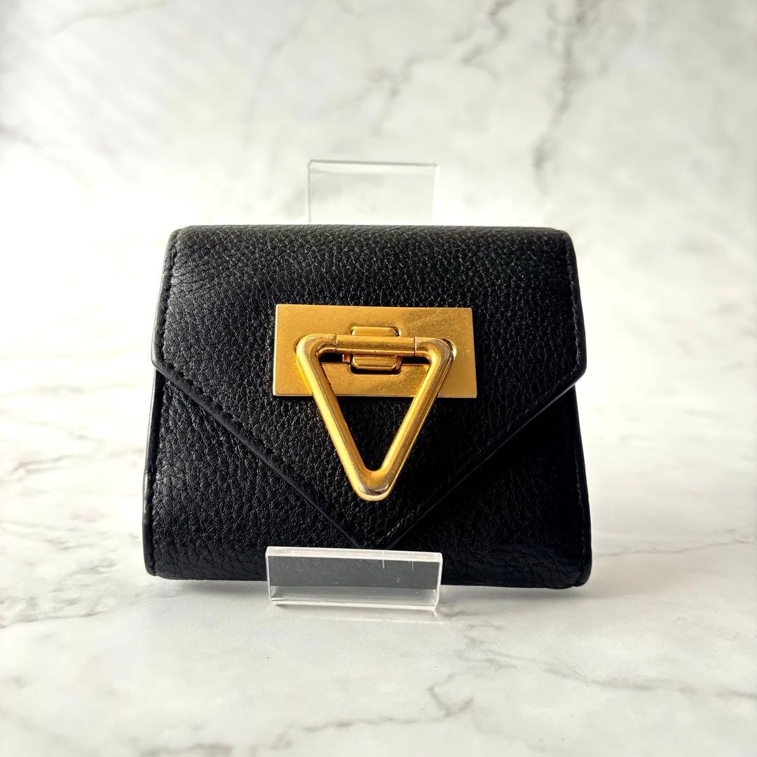 ボッテガヴェネタ 3つ折り財布 サンジェルマン トライアングル