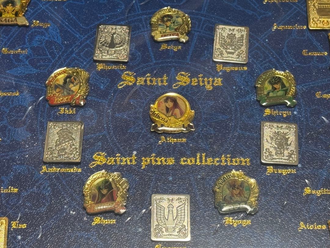 希少聖闘士星矢生誕25周年 受注生産 聖闘士ピンズコレクション新品