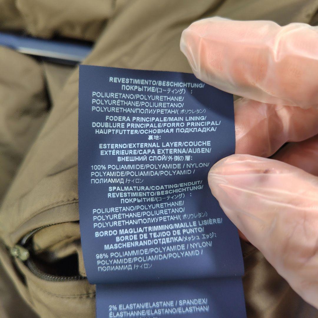 未使用に近い　現行　ヘルノ　ブルゾン　リブ　ダブルジップ　ワンポイント　中綿