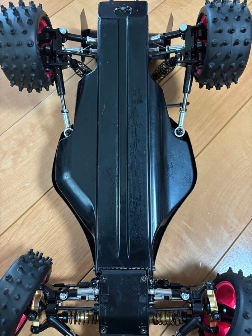 未走行品、タミヤ 1/10 電動RC アバンテ2011 ブラックスペシャル