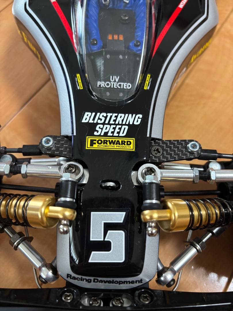 未走行品、タミヤ 1/10 電動RC アバンテ2011 ブラックスペシャル