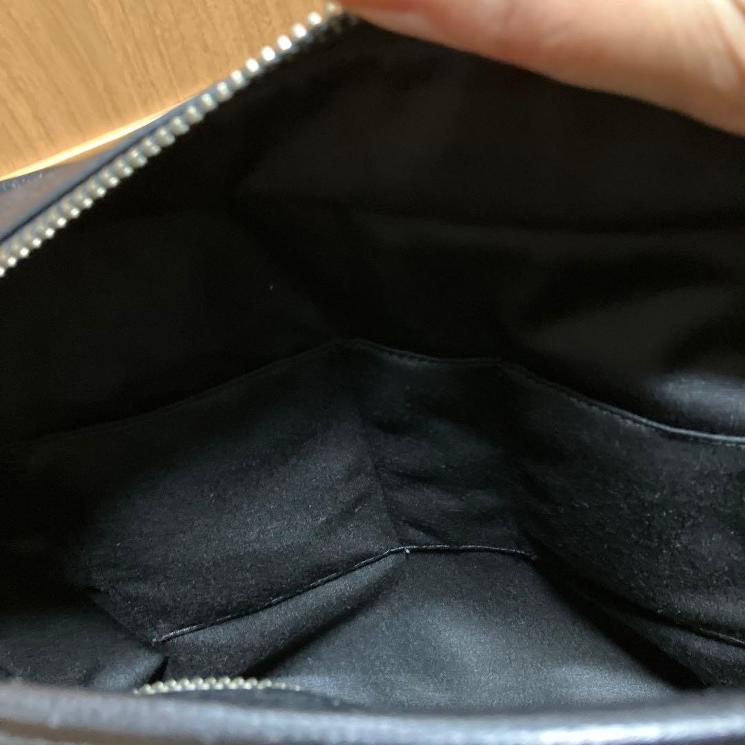 本日削除します！美品レザーcoachメンズトートバッグ　ブラック