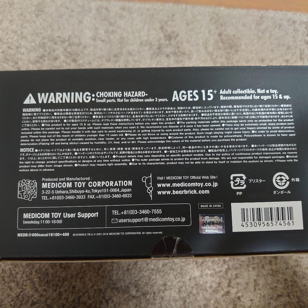 sacai be@rbrick 100％＆400％