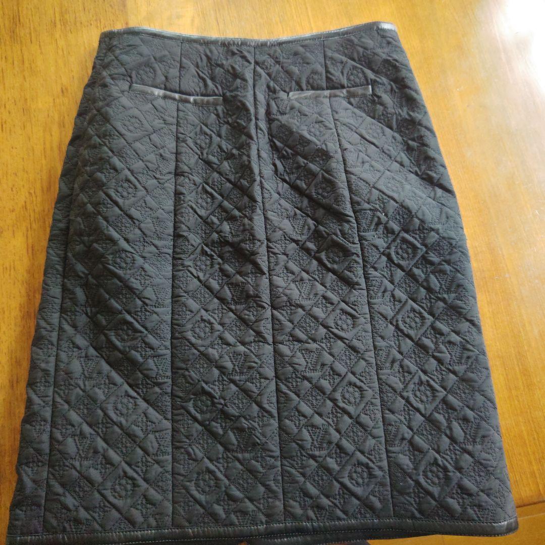 Louis Vuitton ブラック タイトスカート 38