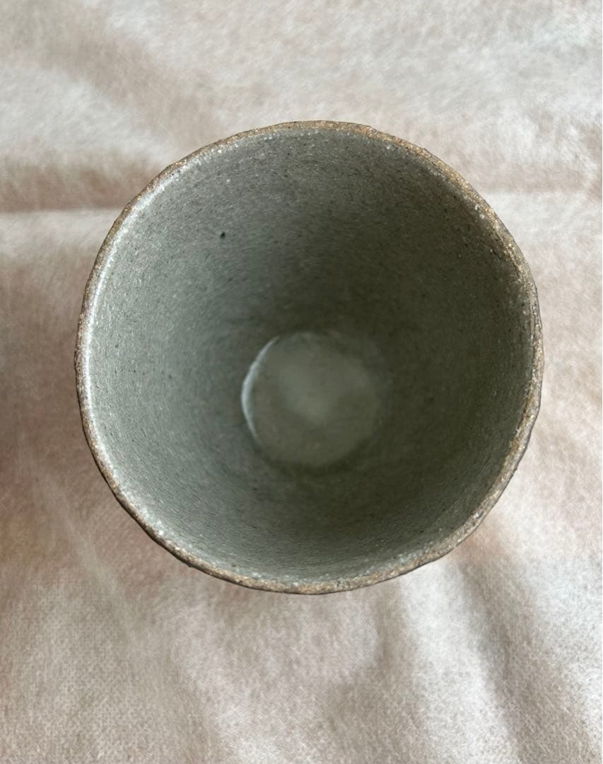 益子焼 渡辺桂子 ストライプ ボウル カップ セット