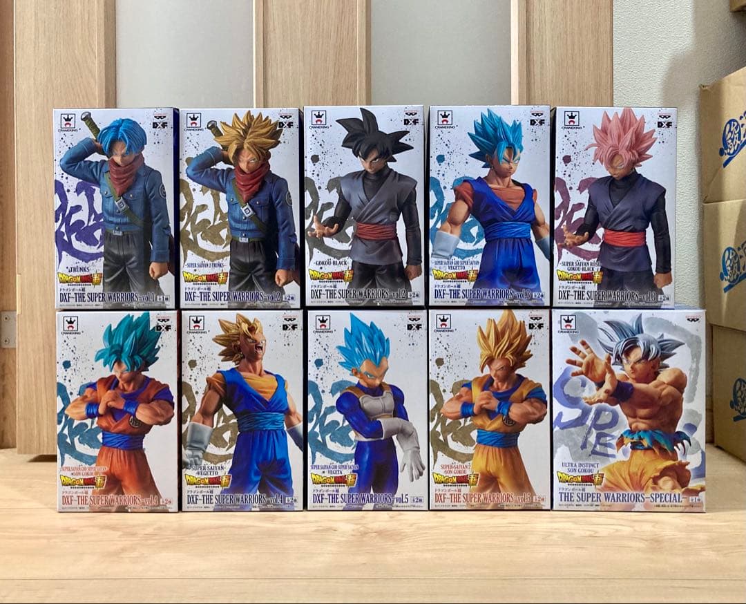 ドラゴンボール超DXF～THE SUPER WARRIORS～ 10体セット