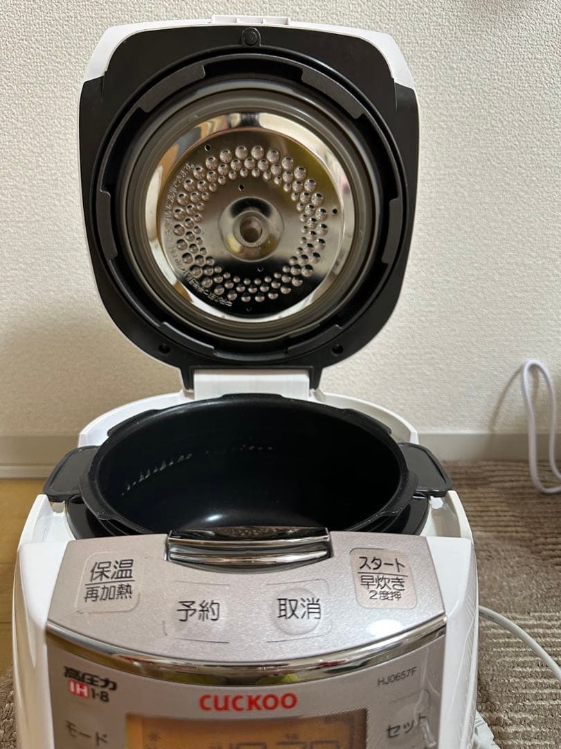 ☆玄米が炊けます☆日本美健 cuckoo NEW圧力名人CRP-HJ0657F
