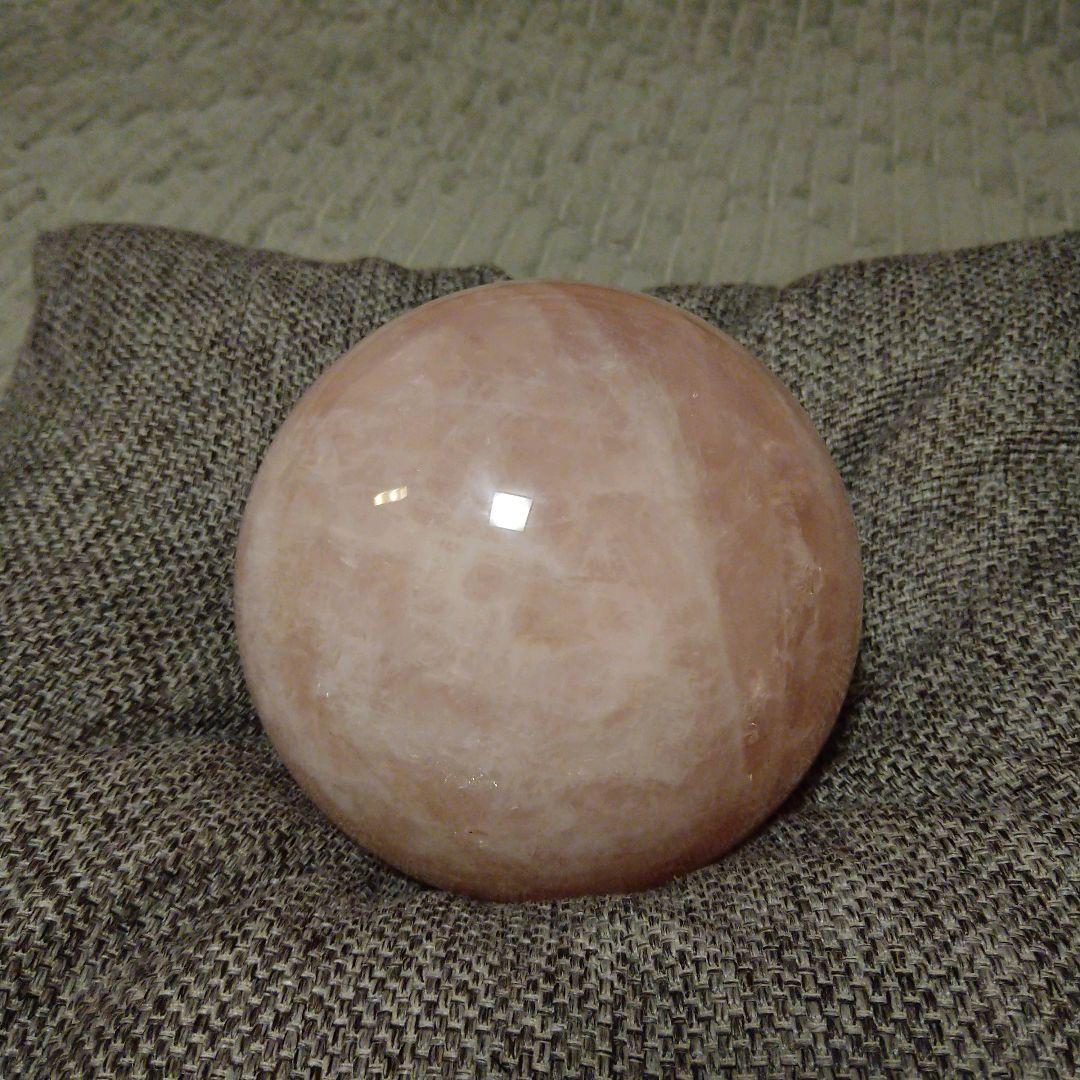 紅水晶球 ローズクォーツ 直径15センチ パワーストーン