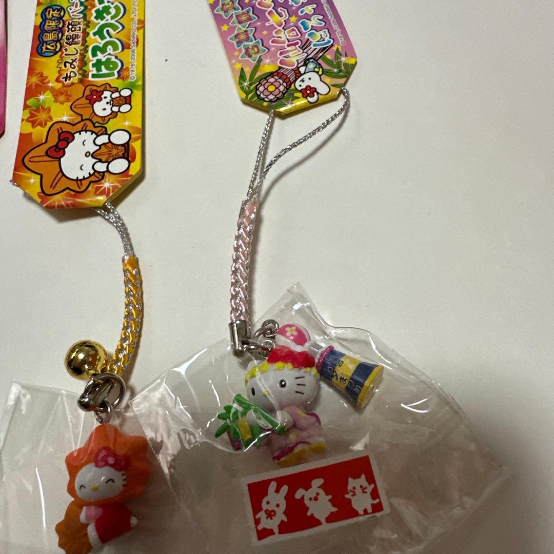 【新品未開封】激レアハローキティ ご当地根付 ストラップ 6点セット