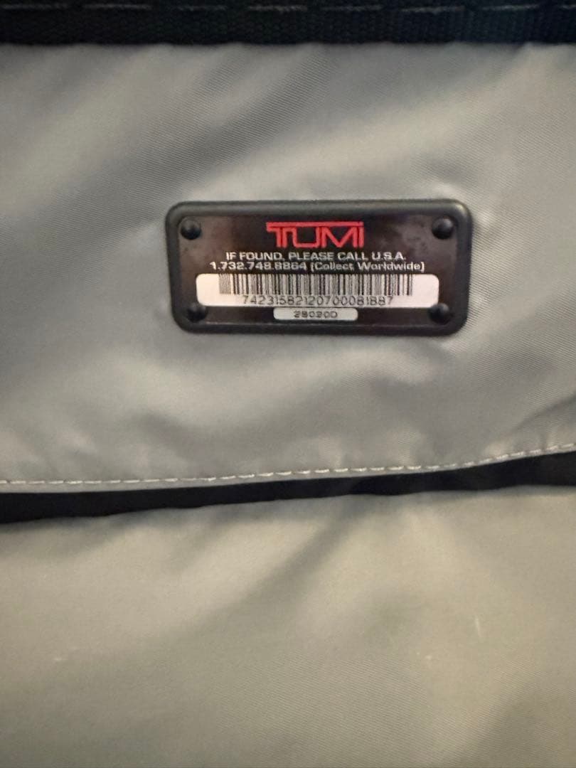 【ジャンク品】TUMI キャリーケース ブラック ポリカーボネート