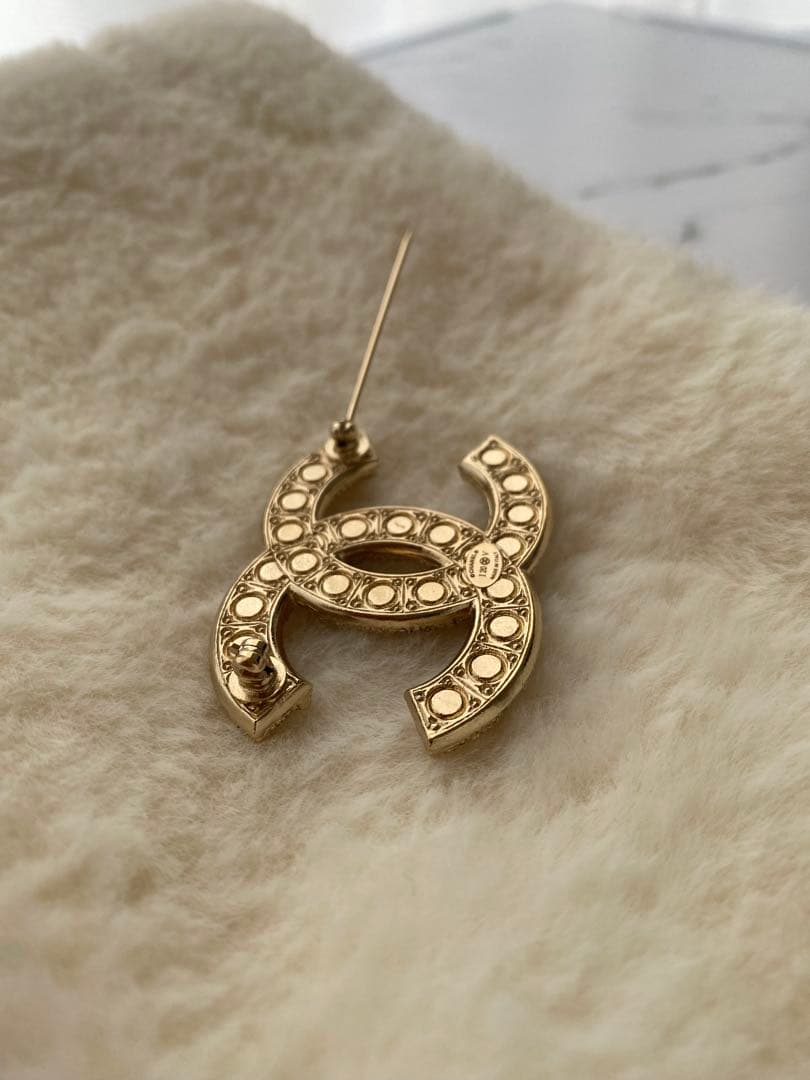 【新品】シャネル　ブローチ　パール