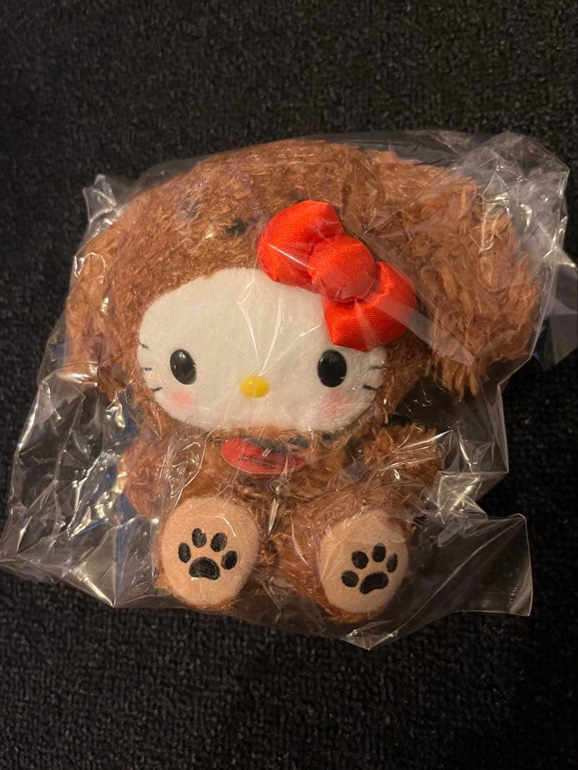 希少品ハローキティミニチュアダックス トイプードルマスコット2体セット