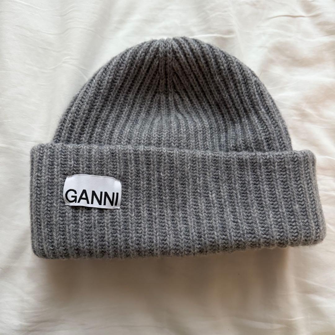 ganni ニット帽