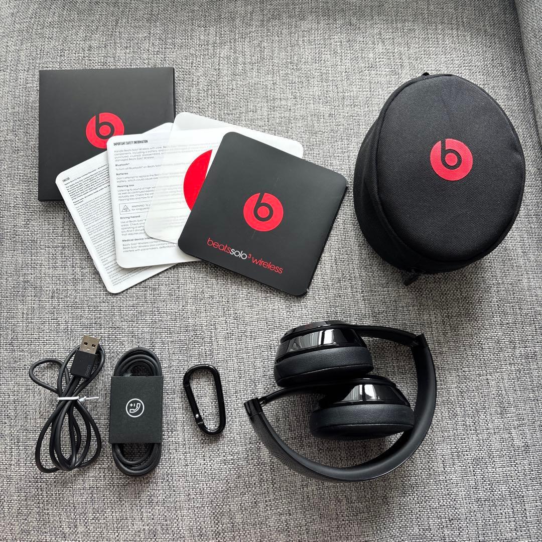 Beats Solo 3 Wireless ブラック ヘッドフォン