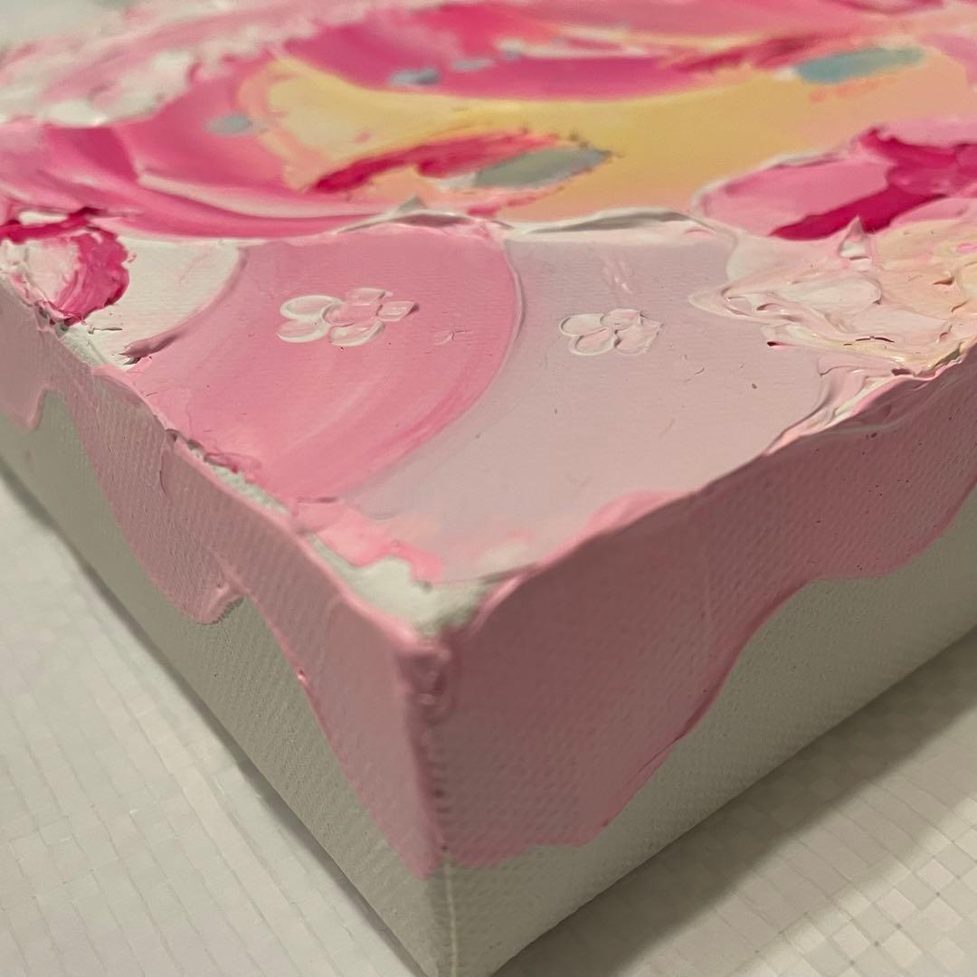 【原画】小田望楓 「受け取ってくれる？」20cm×20cm原画 COA 証明書付