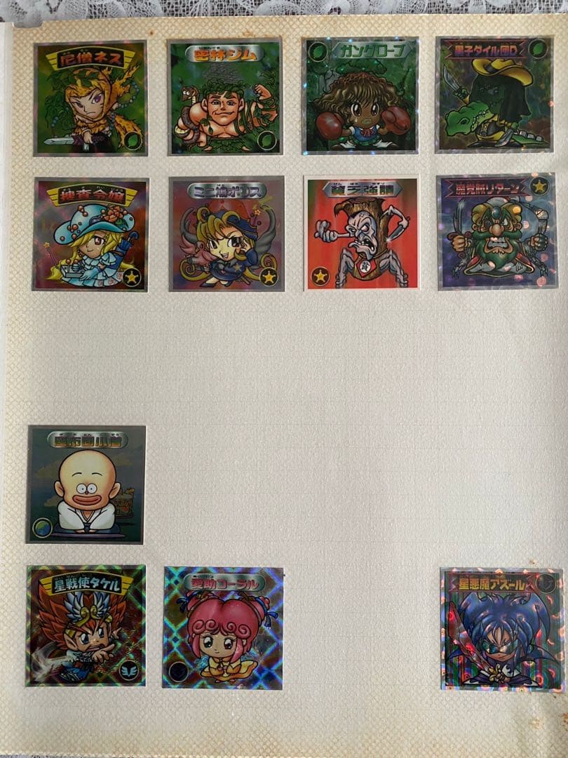 ビックリマンチョコ　シール