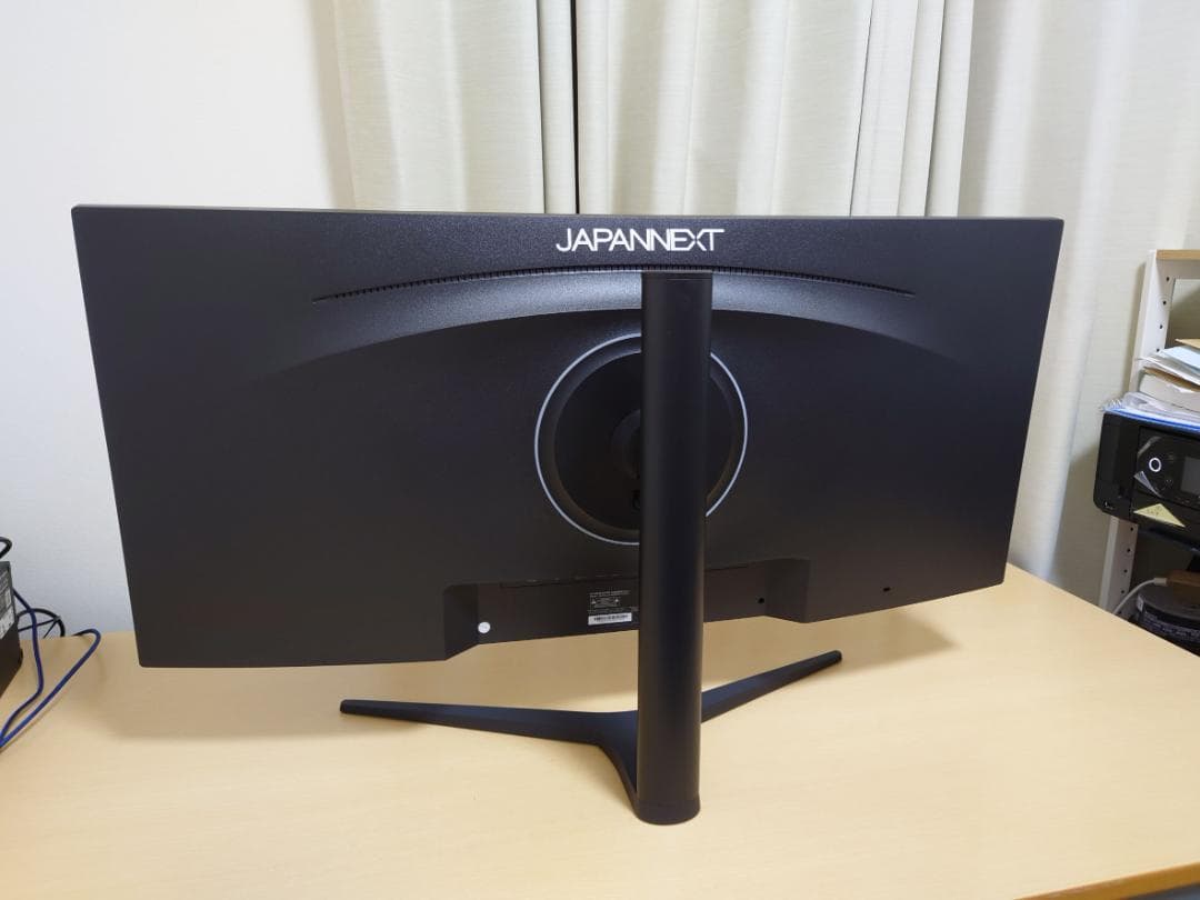 JN-IPSC34UWQHDR-C65W-H 34インチ ウルトラワイドモニター