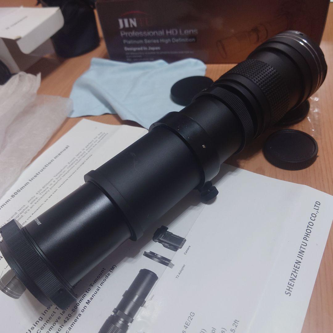 420-800mm f/8-3.16超望遠 ズームレンズ＋テレコンバーター