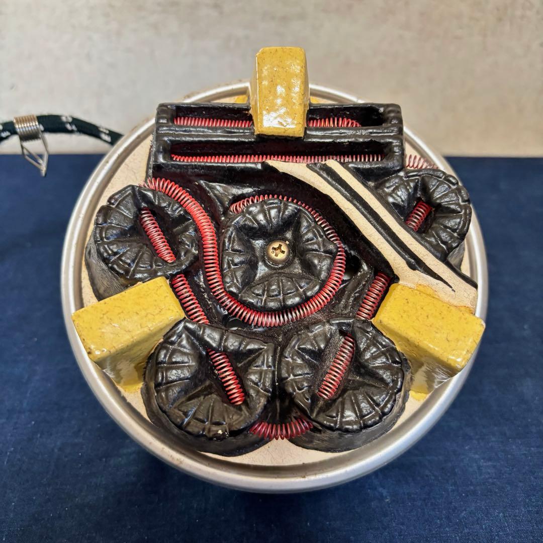 人間国宝 高橋敬典造 朝鮮風炉 野々田製電熱器 茶釜 敷板 茶道具 お点前道具