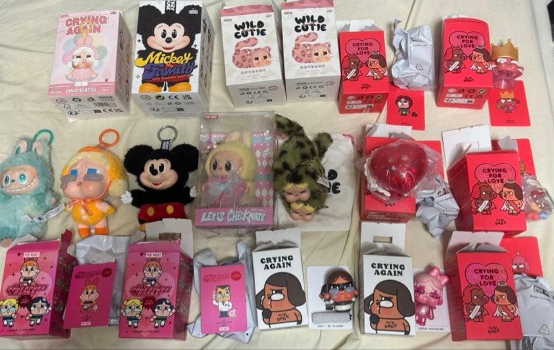 POP MART ☆21点 まとめ売り☆ポップマート ラブブ ミッキーファミリー